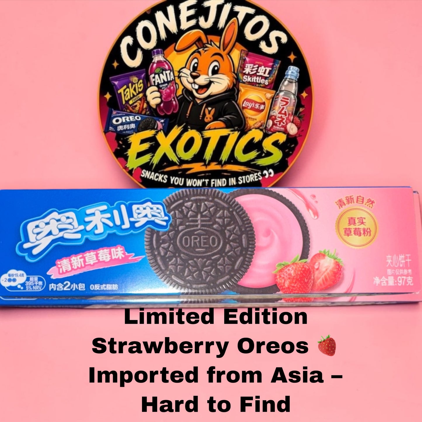 Strawberry Oreos