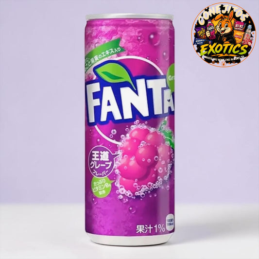 Fanta Grape(canned) from China 500 ml